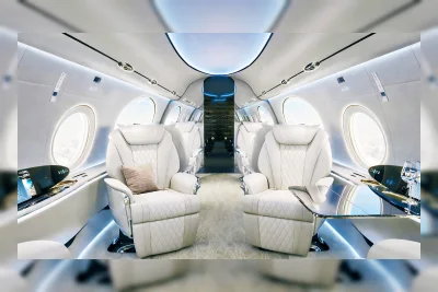 Pagani Kini Sulap Interior Jet Pribadi untuk Klien Superkaya