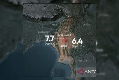 BMKG Catat 2.278 Gempa Guncang Sulawesi Utara Selama April 2026