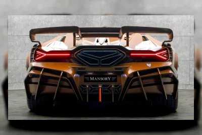 Mansory Revuelto Carbonada Damask X: Serat Karbon Berwarna Cokelat yang Kontroversial