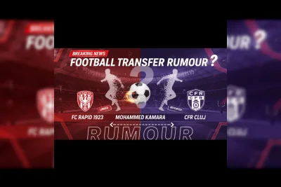 FC Rapid 1923 Incar Mohammed Kamara dari CFR Cluj