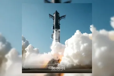 SpaceX Luncurkan Starship V3 dalam Uji Coba Perdana dari Texas