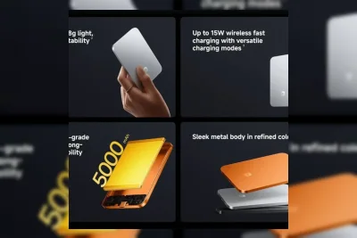 Xiaomi Luncurkan Power Bank Magnetik Ultra Tipis 10.000mAh 45W