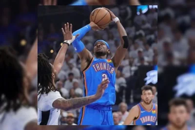 Thunder Kalahkan Spurs 123-108, Wembanyama Rebound Menurun