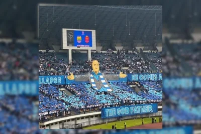 Bobotoh Bentangkan Koreografi Raksasa Jelang Laga Penentu Juara Persib