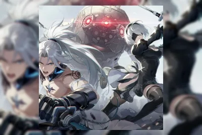 Crystal of Atlan Resmi Berkolaborasi dengan NieR Automata