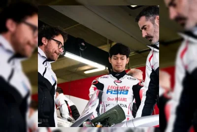 Veda Ega Pratama Siap Tebus Kegagalan COTA pada Balapan Moto3 Jerez Spanyol