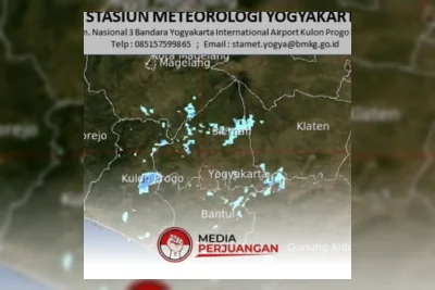 BMKG Prakirakan Cuaca Kulon Progo Berawan dan Lembap Hari Ini 24 Mei 2026