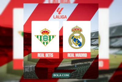 Real Madrid Hadapi Real Betis demi Perkecil Jarak dari Barcelona