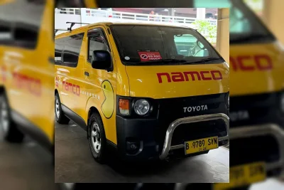 Tony Modifikasi Toyota HiAce 2018 Bertema Pac-Man, Habiskan Rp 100 Juta