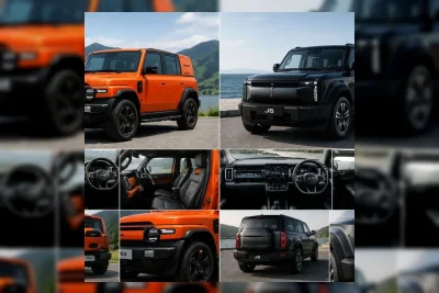 iCar V23 Resmi Meluncur, Tantang Chery J6 di Segmen SUV Listrik Boxy