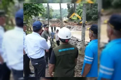 Kementerian PU Percepat Penanganan Banjir dan Longsor di Tanah Datar