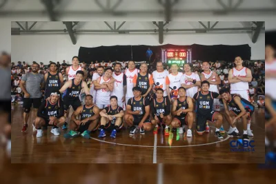 Keseruan Jogja Run D-City: Bos LPS Ikut Tanding Basket Lawan Densu