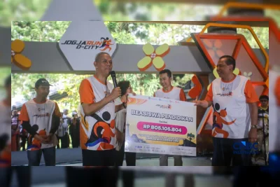 Jogja Run D-City 2026 Meriah, Tokoh Penting dan Artis Ikut Meriahkan