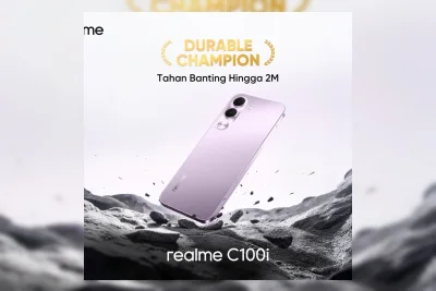 Realme C100i Resmi di Indonesia: Baterai 7000mAh dan Sertifikasi Militer