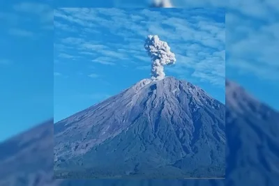 Badan Geologi Imbau Masyarakat Waspadai Bahaya Susulan Erupsi Gunung Semeru