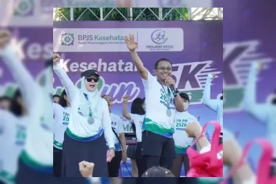 BPJS Kesehatan Dorong Pola Hidup Sehat Lewat Fun Run 2026 di Buleleng
