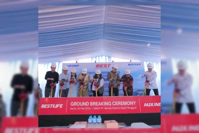 PT BEST Bangun Pabrik Elektronik Rumah Tangga Rp156 Miliar di Tangerang