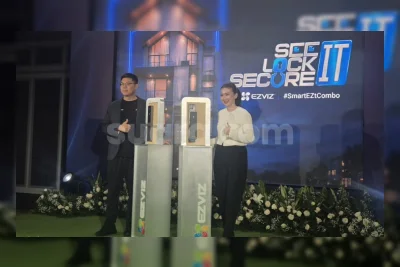 Smart Lock Ezviz Terbaru Bisa Buka Pintu dengan Wajah dan Telapak Tangan