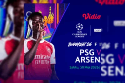 PSG vs Arsenal Perebutkan Trofi Liga Champions di Budapest