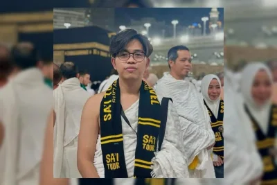TikToker AlwanRK Berangkat Haji Lewat Undangan Kerajaan Arab Saudi