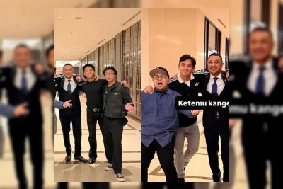 Giring Ganesha Bertemu Personel Nidji Setelah Tujuh Tahun