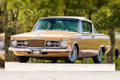 Prototipe Plymouth Barracuda Targa 1964 dengan 52.000 Mil Dilelang