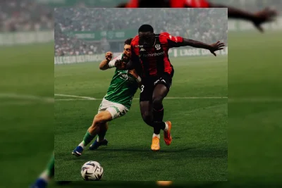 Playoff Ligue 1: Saint-Etienne vs Nice Berlangsung Ketat