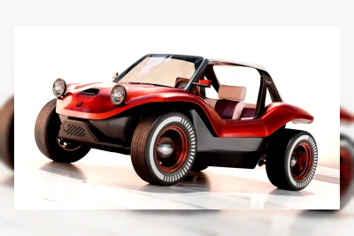 Brado Carbon Buggy: Mobil Tanpa Layar, Mesin VW Udara, dan Serat Karbon