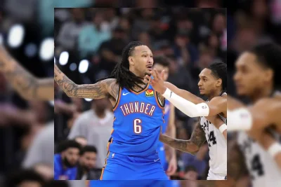 Spurs Imbangi Thunder 2-2 di Final Wilayah Barat NBA
