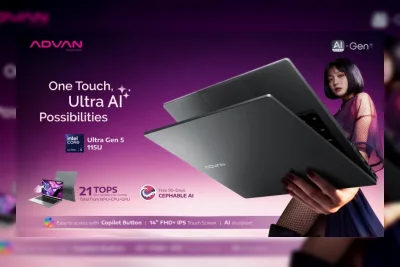 Advan Luncurkan Aigen Ultra, Laptop AI untuk Pekerja Digital