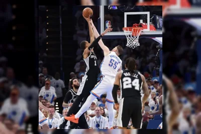 Thunder Kalahkan Spurs 127-114, Unggul 3-2 di Final Wilayah Barat
