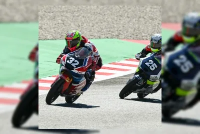 Kiandra Ramadhipa Rebut Posisi Dua Klasemen Moto3 Junior 2026