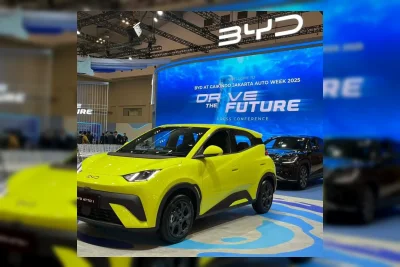 BYD Pertahankan Harga Mobil Listrik di Tengah Tekanan Rupiah