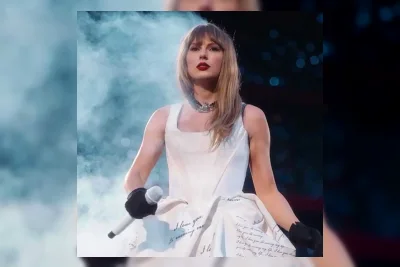 Taylor Swift Hadiahi Gitar Bertanda Tangan untuk Penggemar Cilik