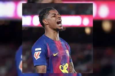 Hansi Flick Desak Barcelona Permanenkan Marcus Rashford dari MU