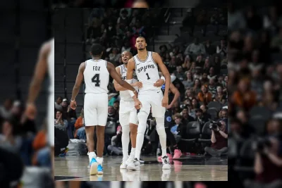Julian Champagnie Bawa Spurs Menang di Final Wilayah