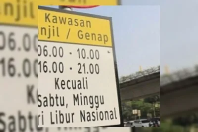 Pemprov DKI Tiadakan Ganjil Genap pada Hari Lahir Pancasila