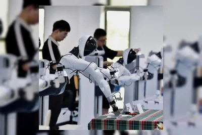 Perusahaan China Bangun Fasilitas Pelatihan Robot Berbasis Kecerdasan Buatan