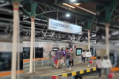 Lonjakan Penumpang KAI Daop 6 Yogyakarta Capai 100 Persen