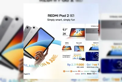 Xiaomi Indonesia Luncurkan Redmi Pad 2 9.7 dan Redmi Headphone Neo