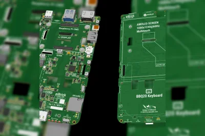 piBrick Rilis Pocket-CM5, Konsol Handheld Modular Berbasis Raspberry Pi