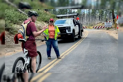 Pesepeda Nekat Terobos Jalan Tutup di Oregon, ODOT Peringatkan Bahaya