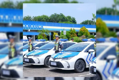Kakorlantas Izinkan Sirene dan Rotator untuk Patroli Jalan Tol