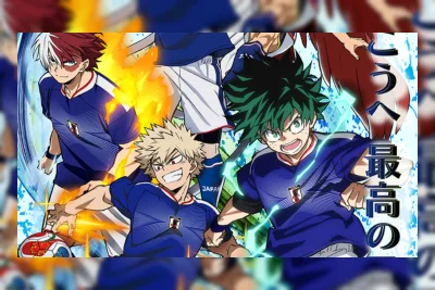 My Hero Academia Gandeng Timnas Jepang Sambut Piala Dunia 2026