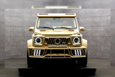 Mansory Suntik Emas ke Mercedes-AMG G 63, Tampil Mewah Berlebihan