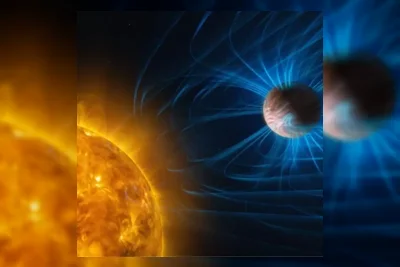 Astronom Temukan Bukti Pertama Medan Magnet Eksoplanet Lewat Angin Kencang