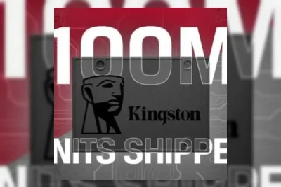 Kingston Tembus 100 Juta Unit Penjualan SSD SATA A400 Secara Global
