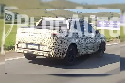 Toyota Uji Coba Prototipe Pickup Corolla Cross di Brasil