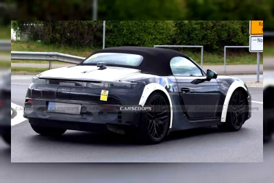 Penerus Audi TT Masih Disamarkan dengan Basis Porsche Boxster