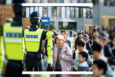 Skuad Robot Polantas Pertama di China Resmi Atur Lalu Lintas Hangzhou